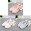 Nurse Women Slipon Flat Shoes With Pvc Waterproof Nonslip For Hospital Work