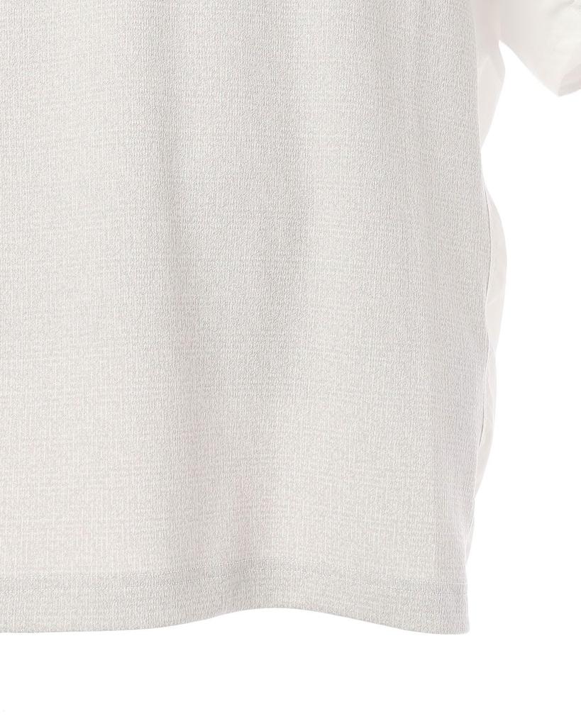 Master Bunny Short Sleeve Polo Shirt Golf 4 Men's (Melange Jacquard) / / 758-5160401 030_White [M]