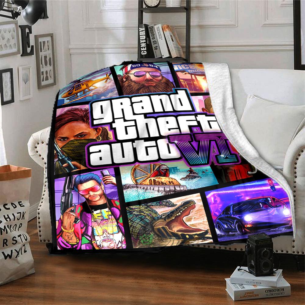 Gtadeka Měkká a útulná Perfektní do postele Povlečení Kancelářská židle Univerzální pro všechna roční období Stylová dekorace Jedinečný dárek pro rodinu a přátele Kempování