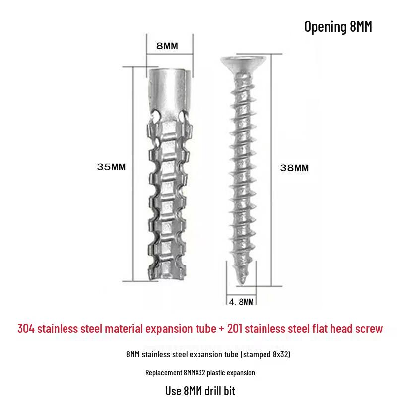 304 Stainless Steel Pagoda Expansion Anchor Kit