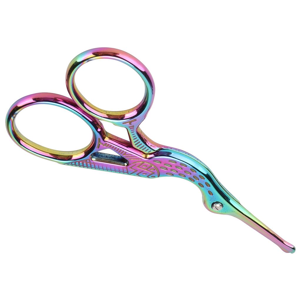 Kran Design Schere Edelstahl Retro Nähen Stickerei DIY Handwerk Schere ToolColor