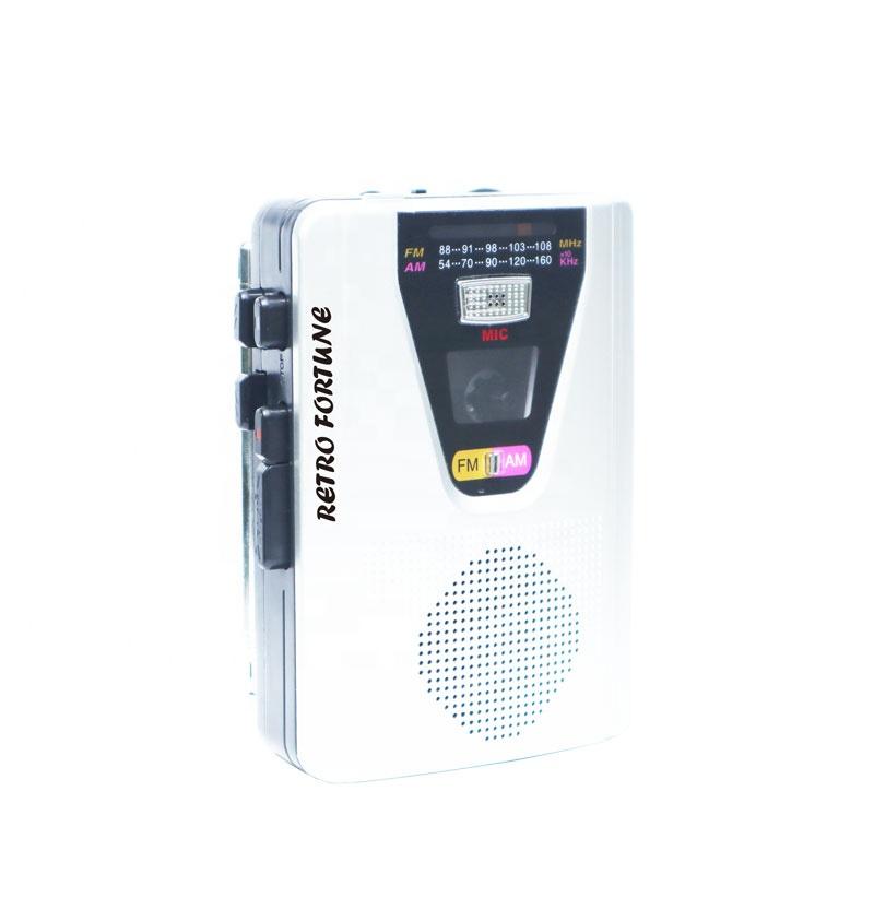 Retro Fortune Portable Audio Cassette Player and Cassette Recorder with AM/FM Radio Cassette Boombox ODM Dropshipping