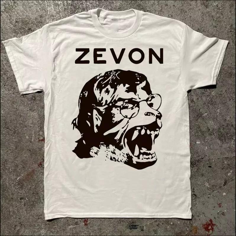 Warren Zevon White , Singer T Shirt ALL Size S-5XL Unisex T-Shirt L
