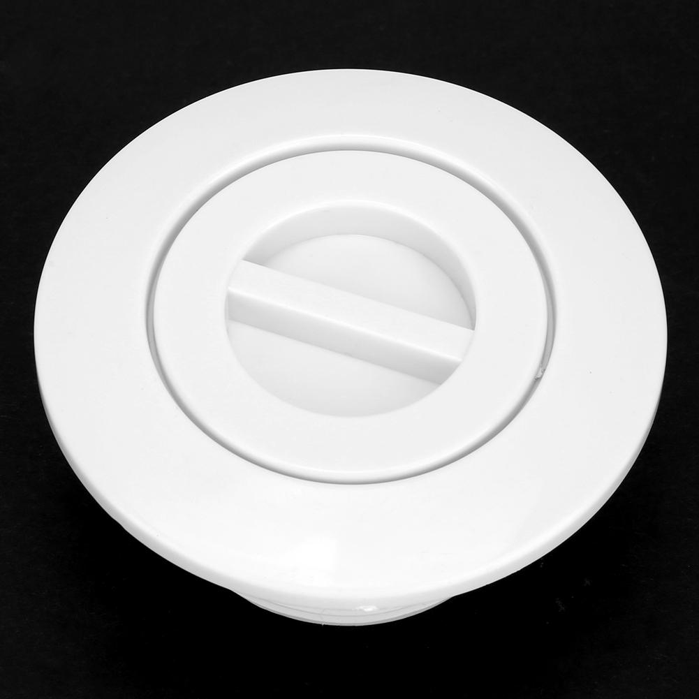 White Plastic Swimming Pool Main Drain Floor Drain Water Inlet Draining Accessory