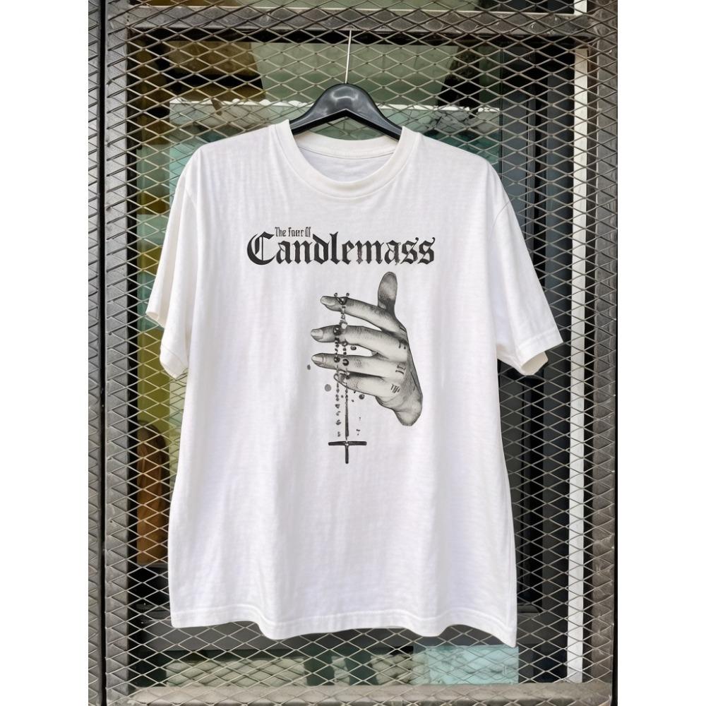 Candlemass The Curse of Candlemass T Shirt Black Mens T Shirts Men's T-shirts Suitable for Both Men Women Clothing
