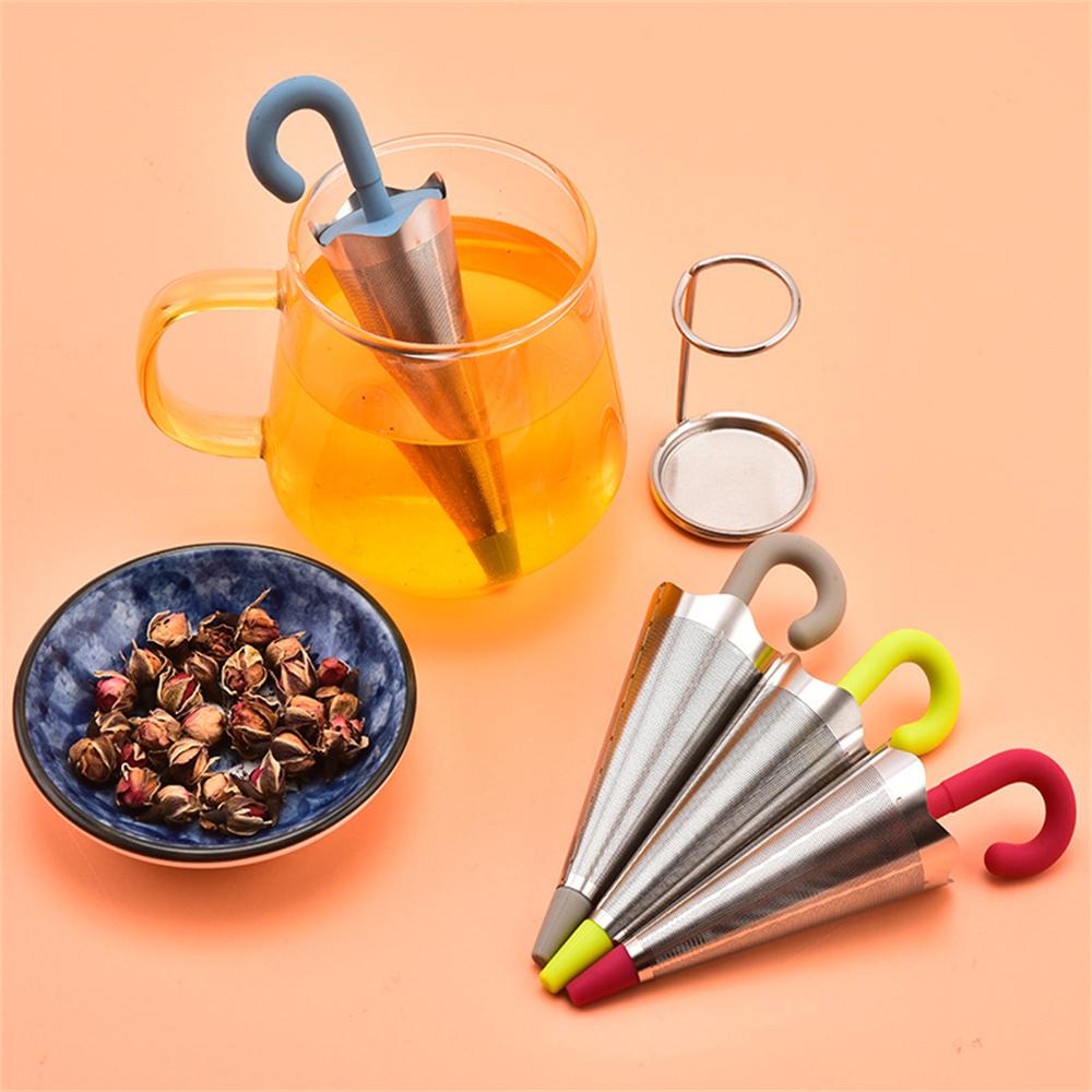 10pcs Umbrella Shape Tea Infuser for Loose Tea