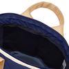 Forna Embossed DotQuilted Nylon Tote Bag, Light Navy (L75)