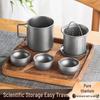 Anmu Hao Pure Titanium Portable Outdoor Tea Set