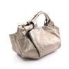 Used LOEWE Nappa Aire Handbag Leather Gold Used Women