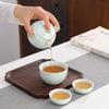 Minguana Portable Ceramic Travel Tea Set