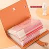 100 Pockets Cash Collect Book Savings Money Banknote Album Notebook Savings Binder Budget Savings Challenges Books Waterproof