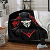 1pc V for Vendetta Flannel Throw Blanket - HD Printed Lightweight Soft Warm All-Season Blanket for Sofa, Bed, Travel, Camping 104