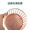 Multifunctional round pen holder rose gold wrought iron pen holder office stationery makeup brush storage holder ins wind