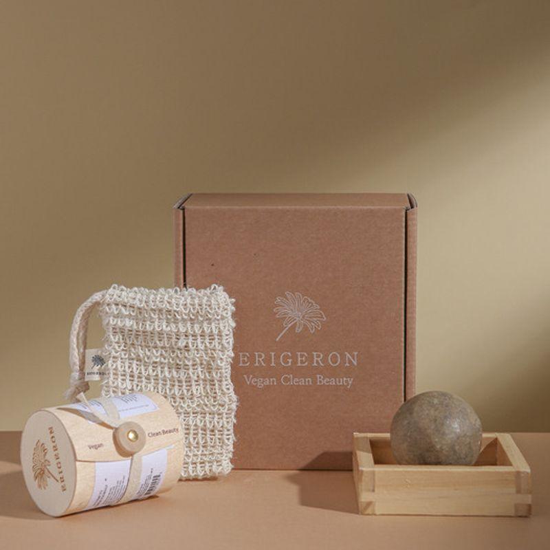 Erigeron Green Starter Gift Set Vegan Shampoo Bar Elijeron Green Starter Gift Set