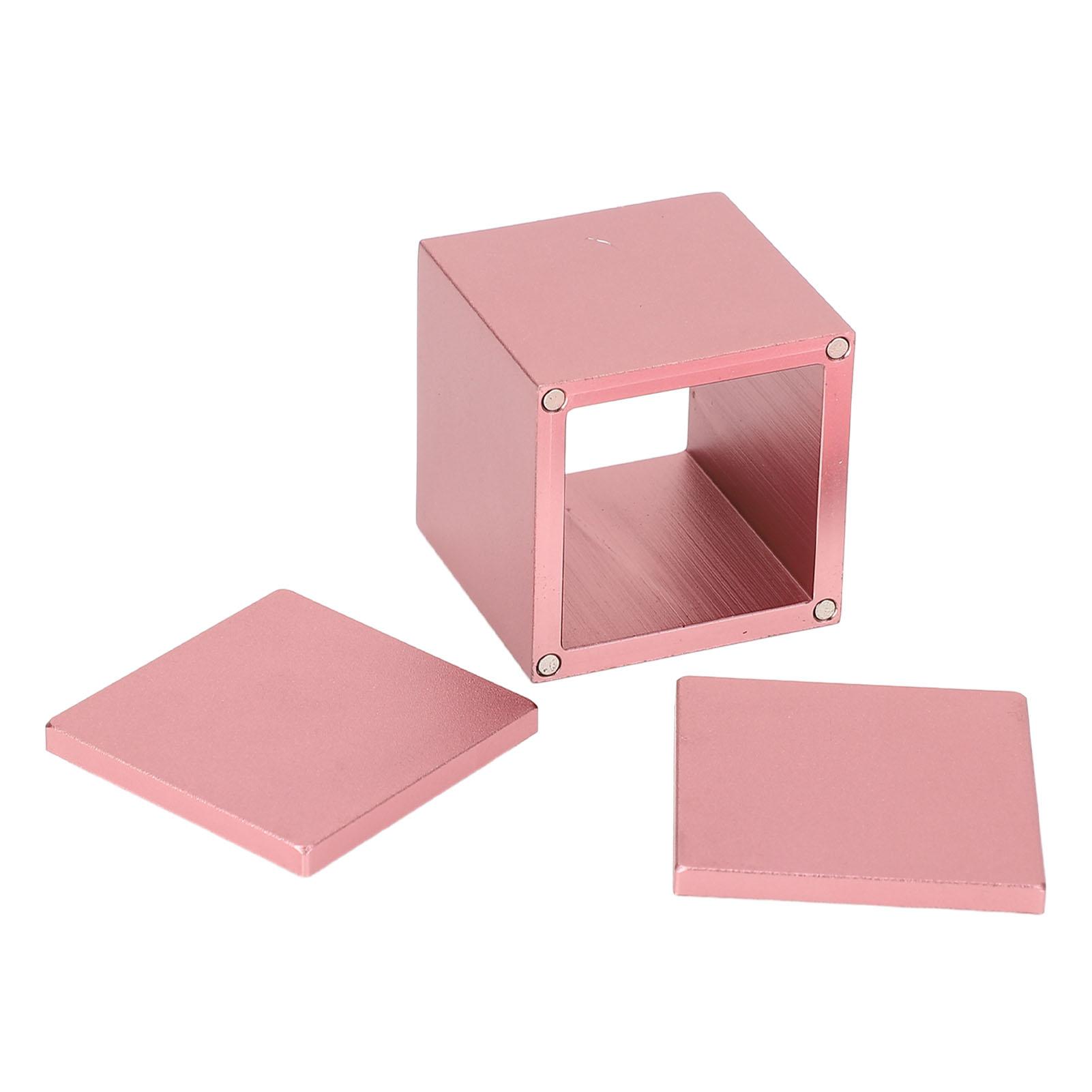 Billiard Chalk Case Aluminum Alloy Portable Chalk Carrying Case for Billiard Accessory