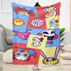 Digital Circus Blanket Warmthful Decor Perfect for Bedding Bed Office for All Occasions Stylish Decor Best Holiday Gift for Friends Family
