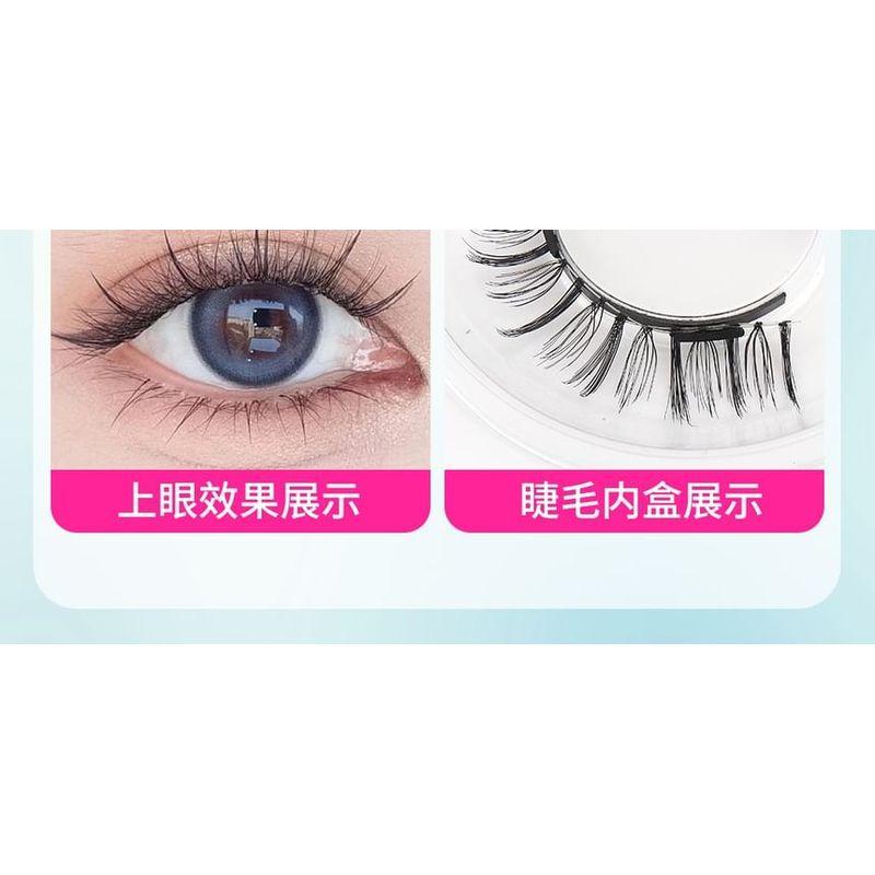 Miumi - Set: Natural Magnetic False Eyelashes + Case + Applicator