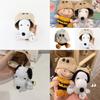 Snoopy Charlie Plush Keychain With Face Covering
