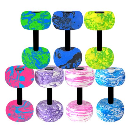 Water Sports Dumbbell Set Soft Grip Aquatic Exercise Water Weights Swimming Dumbbells Strength Training Equipment