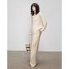 Women's Autumn Linen Blend Shirt & Pant Set