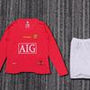 Kinder Vintage Langarm Fußballtrikot: Brasilien, Manchester United, Real Madrid & Barcelona Designs