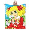 Anime Candy Candy Blanket Quality Soft Warm  Throw Blanket Winter Child Couch Bed Pattern Bedspread