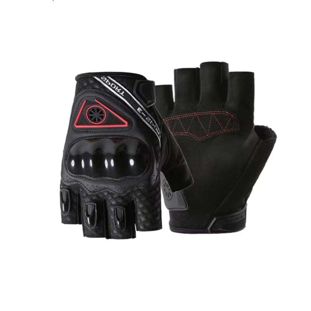 Breathable Motorcycle Gloves Shock-Absorption Protective Gloves Riding Gloves  Men's Riding