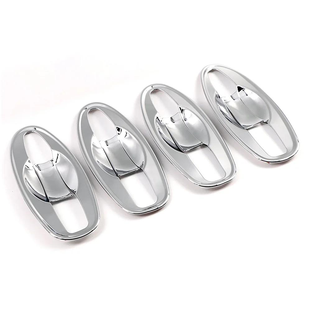 

Хромированный стиль для Nissan X-Trail T32 Rogue 2014-2020 Хромированная внешняя дверная ручка, молдинг, отделка полости чаши двери