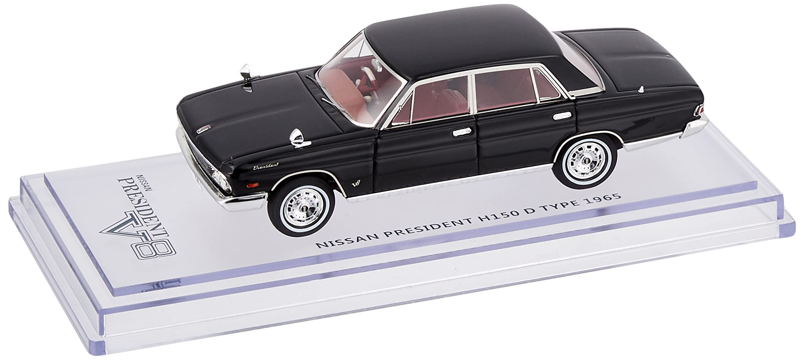 

ENIF Nissan President H150 type D specification 1965 type black finished product 1/43