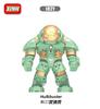 Marvel Mini Blocos de Montar Figuras Super-herói Hulk Homem de Ferro Mecha Montado Figura de Bloco de Montar Brinquedo Presente de Aniversário para Crianças