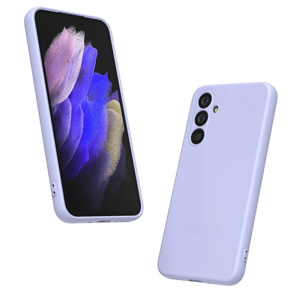 For Samsung Galaxy S25 S25Plus S25Ultra S25Edge S24 FE S23 S22 S21 Ultra Case Soft Liquid Silicone Shockproof Phone Back Cover