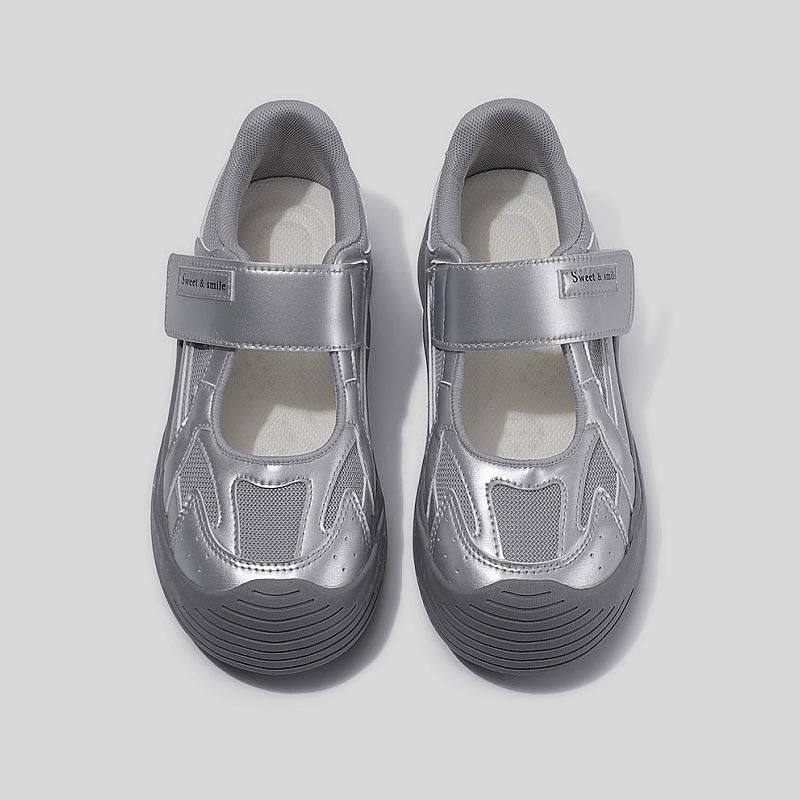 Retro Woman Shoes Casual Female Sneakers Clogs Platform Flats Modis All-Match Creepers Summer Cross Dress 2025 New Mary Janes Ru