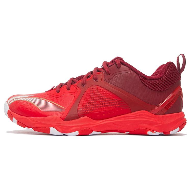 

Li Ning Ranger6 LITE Textile, Synthetic Leather Cushioning Slip Resistant Abrasion Resistant Low top Badminton Shoes AYTS012-2 45