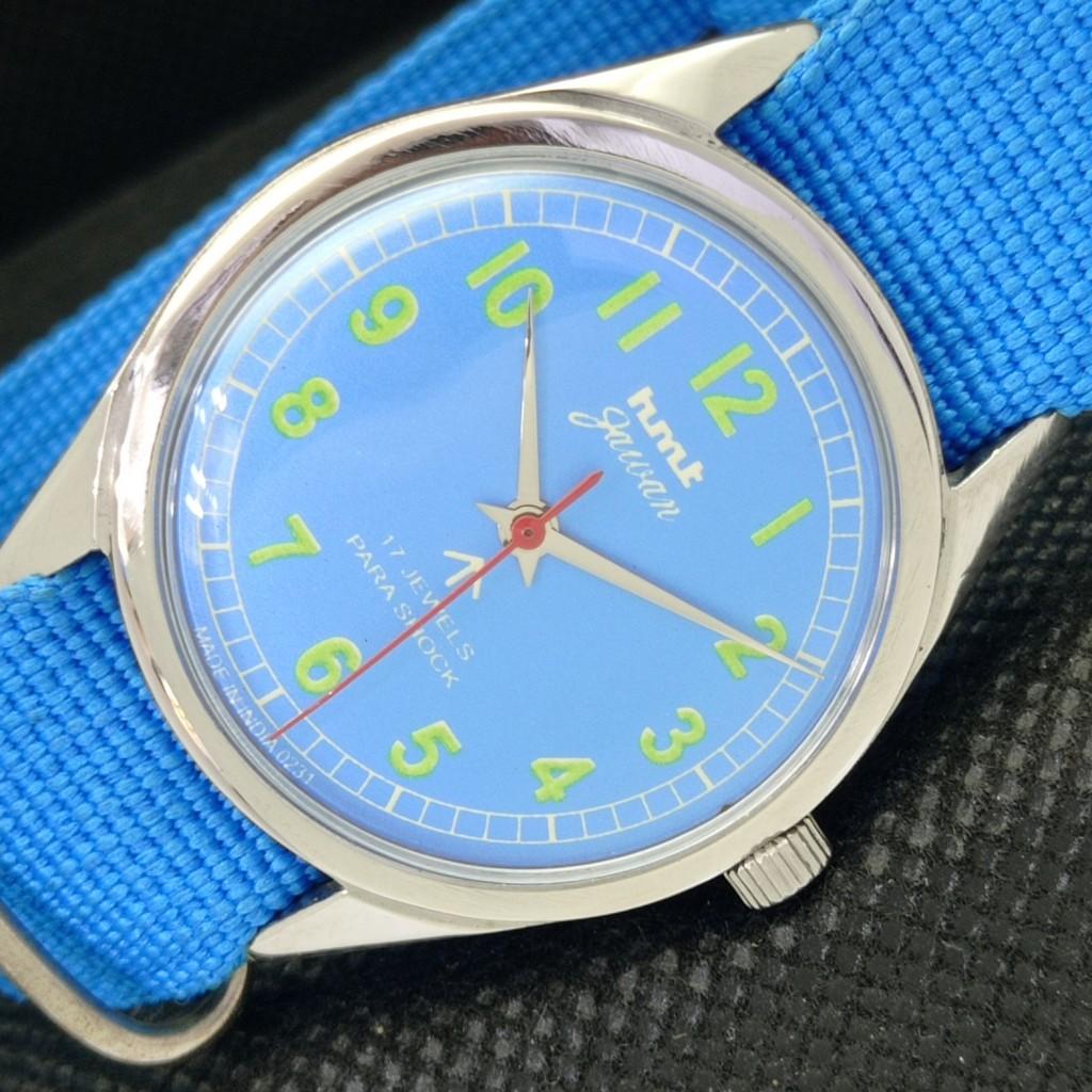 

USED HMT JAWAN INDIAN MENS MECHANICAL WATCH a301729-1 Sku568c-a301729