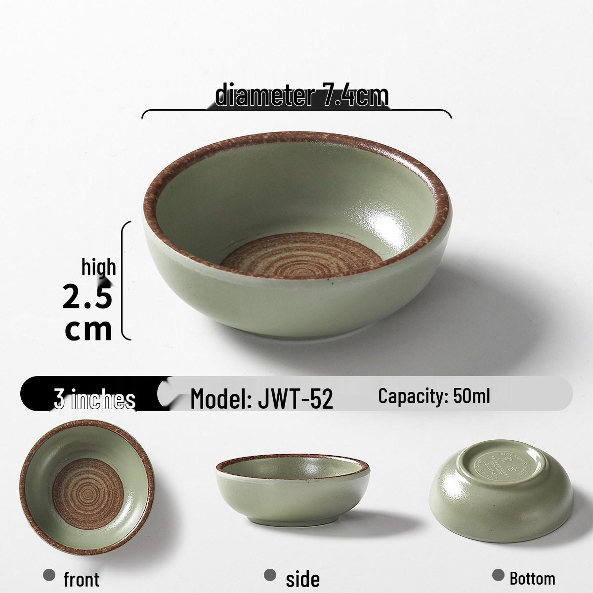 Xiangyuan Mei Retro Melamine Small Sauce & Rice Bowl for Dining & Restaurants