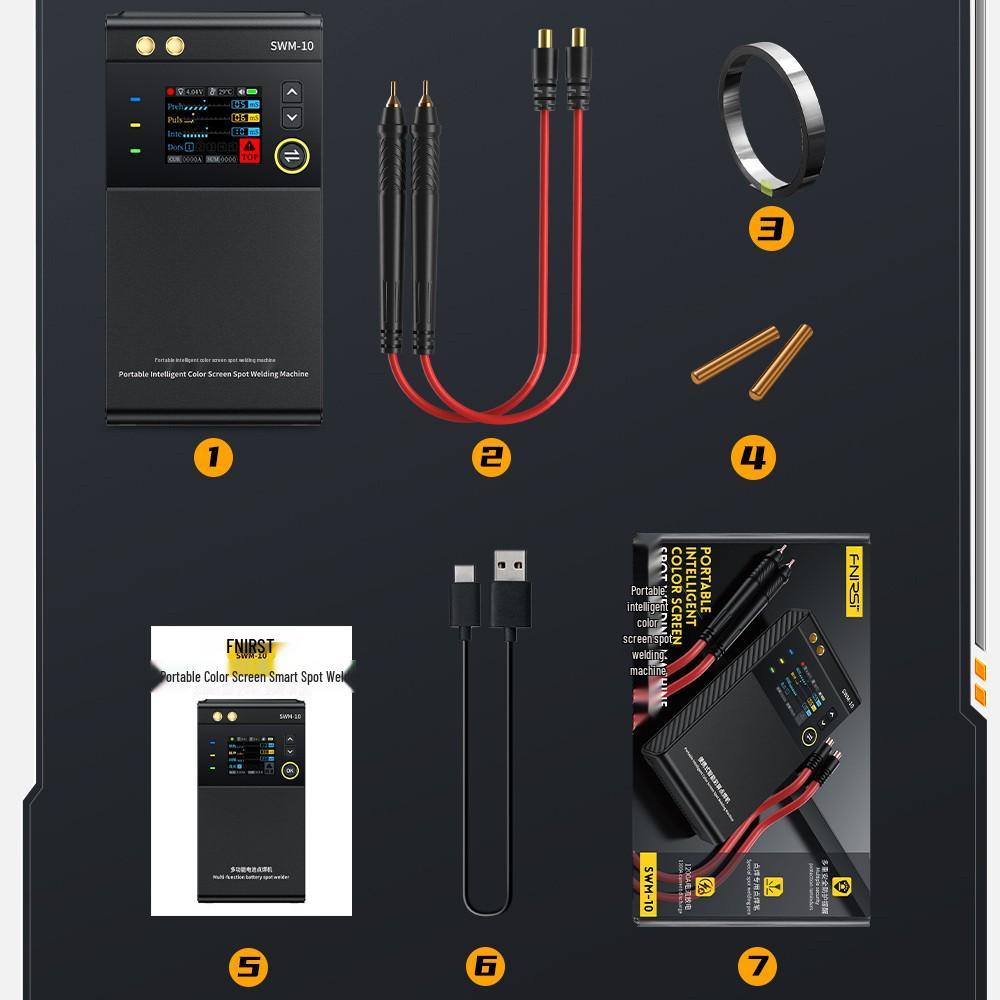 FNIRSI SWM-10 Portable Spot Welder for 18650 Mobile Phone Lithium Battery Repair