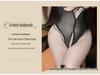 Sheer Temptation: Sexy Open Crotch Bodysuit Lingerie