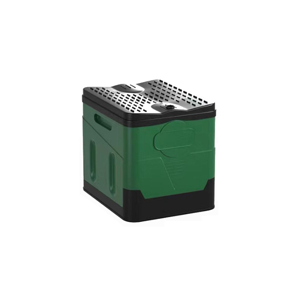 Car Travel Portable Emergency Toilet Outdoor Folding Camping Toilet with Cover for Camping Hiking Boat Road Trips Beach