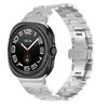 Watch Band for Samsung Galaxy Watch Ultra 47mm/Watch Ultra (2025) 47mm Stainless Steel Strap with X-Shaped Butterfly Clasp