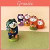 Autumn Harvest Resin Cat Figurine With Cute Cartoon Design For Gift And Collection