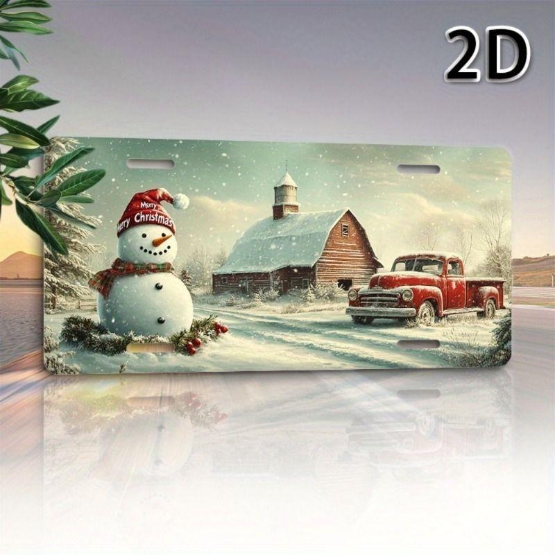 Motorcycle Souvenir License Plate, Metal Auto Wall Decor 15x30cm