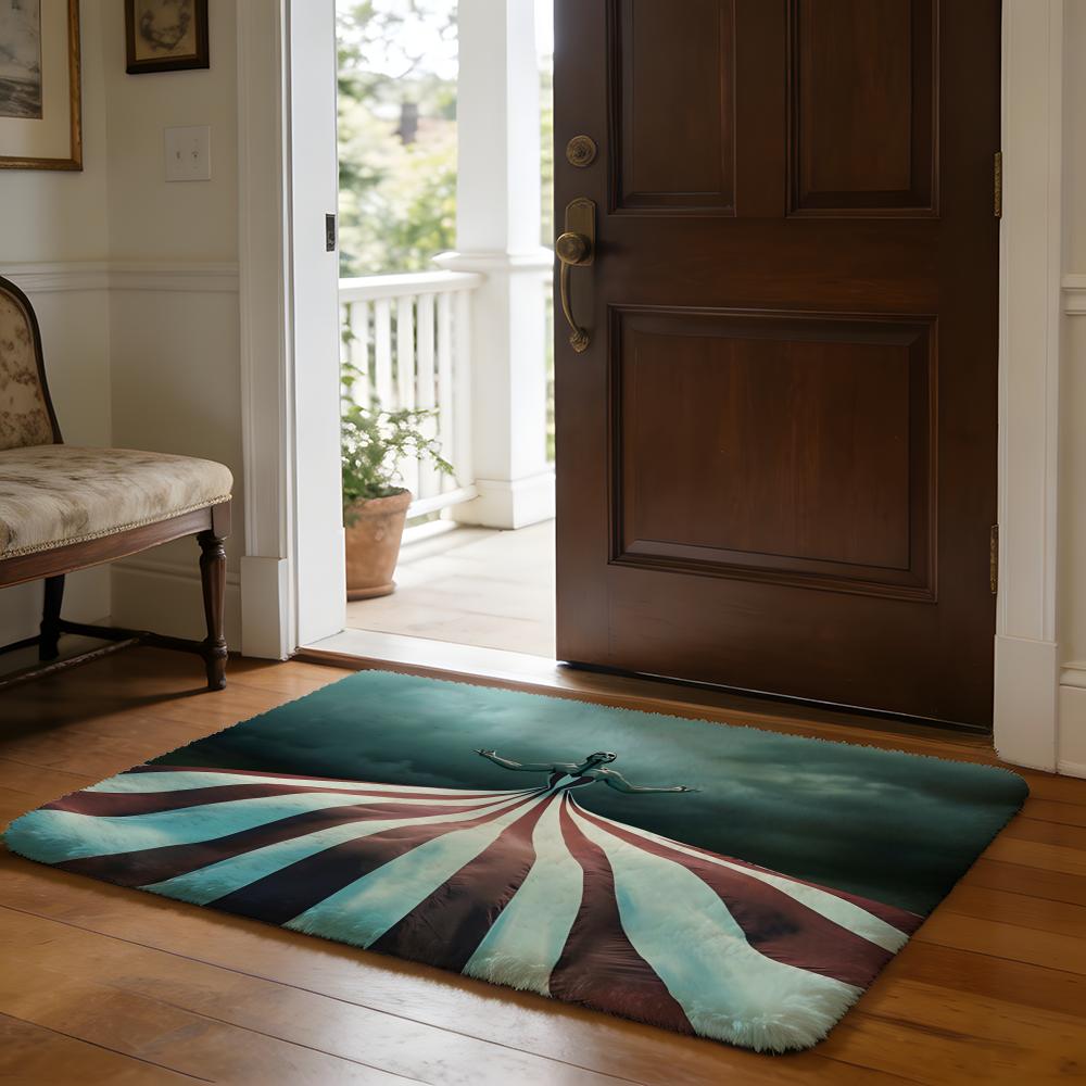 AAHS American Horror Story TV Movie Floor Mat Soft Flannel Absorbent Mat Non-Slip Rug Home Bedroom Bathroom