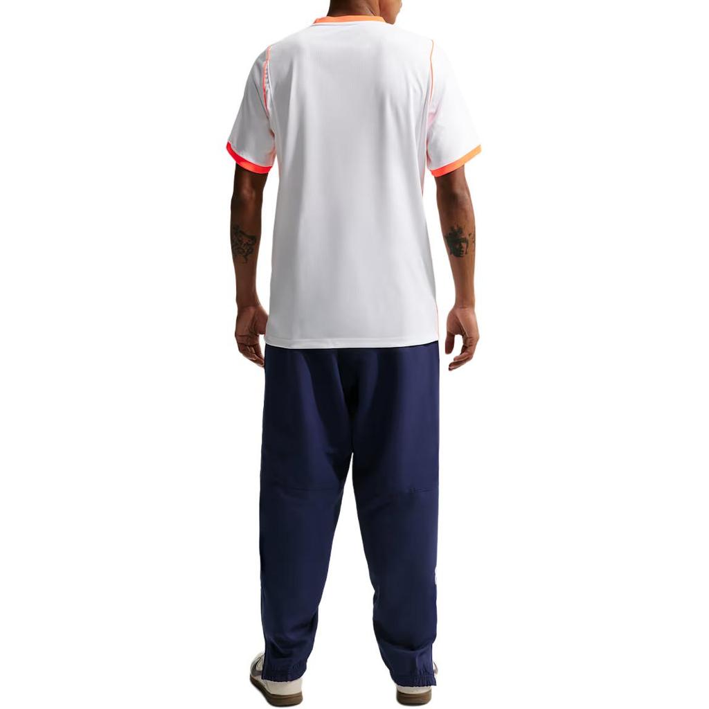 Nike Netherlands 2026 Stadium Away White/Hyper Crimson/Black Men Tops IB5391-100