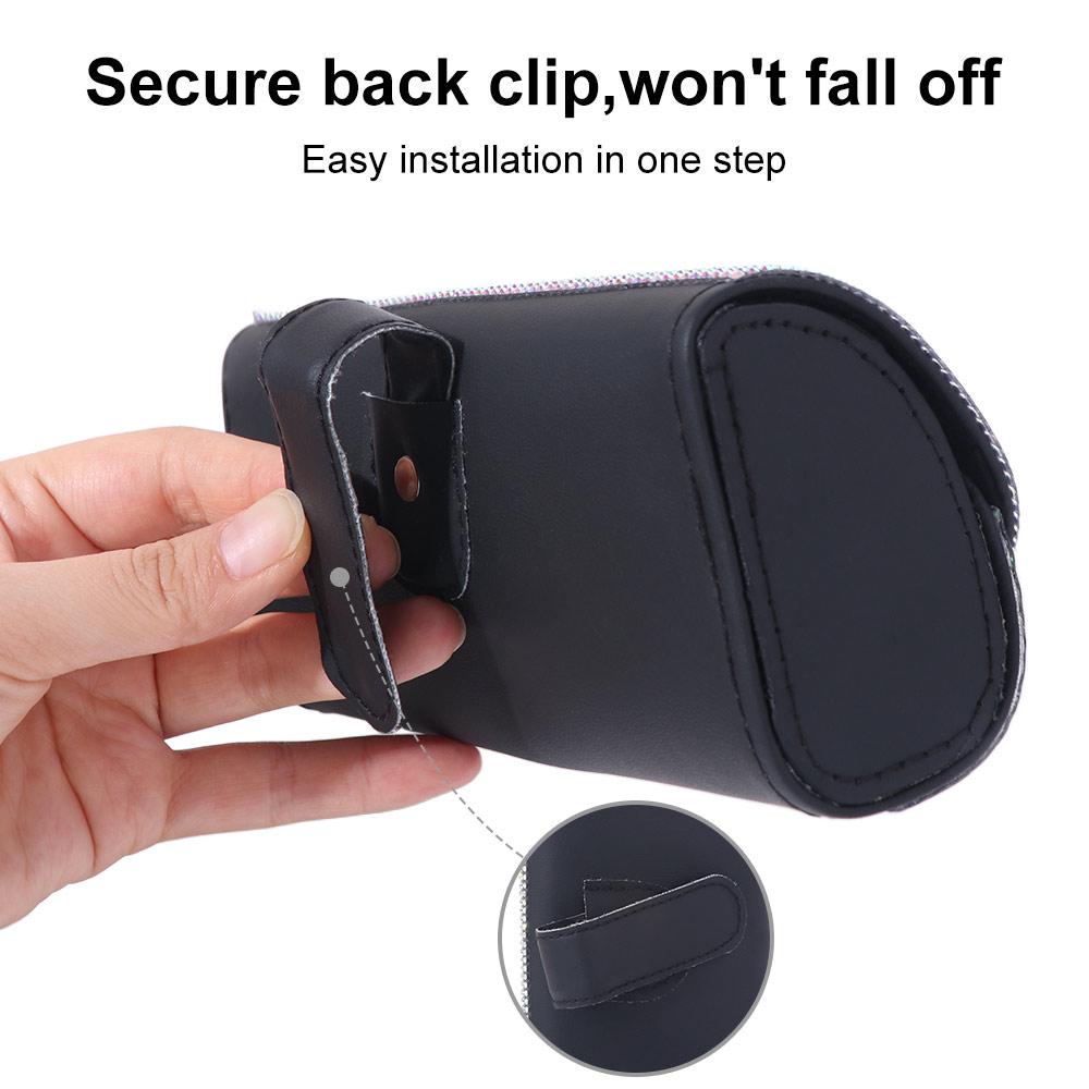 Rhinestone Sun Visor Glasses Case Bling Sunglasses Storage Box Car Eyeglasses Holder  Driving