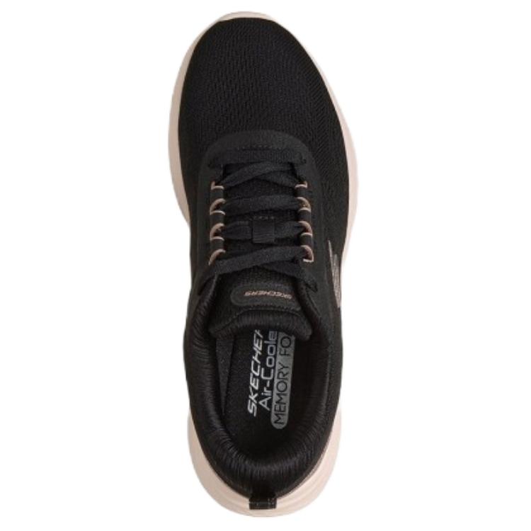 Skechers Skech-Lite Pro 2.0 Comfortable Lightweight Breathable Supportive Rebound Low-Top Walking Shoes Women Sneaker Black 150629-BKRG