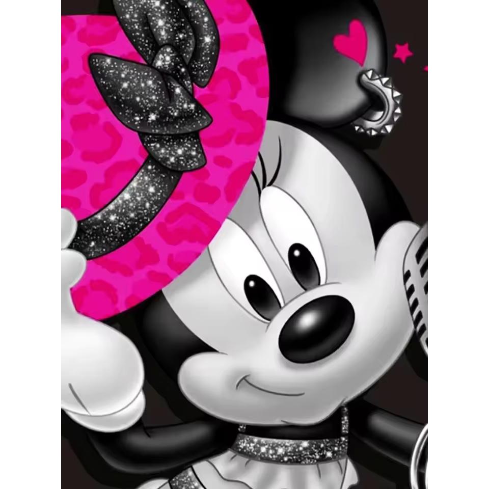 Minnie 5D Diamond Painting Disney Full Diamond Embroidery Cartoon DIY Rhinestone Pictures Cross Stitch Kits Crafts Home Decor