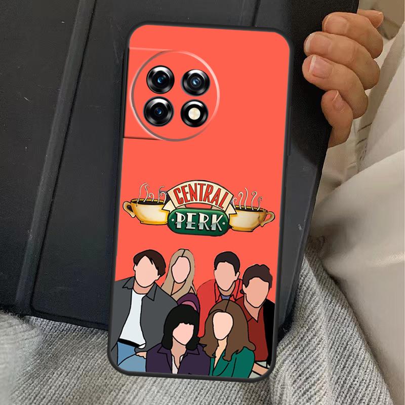 Central Perk Friends Case For OnePlus 13T 10T 8T 10R 12R 13R 15 13 12 11 10 9 Nord CE 5 2 3 4 Lite N20 N30 Cover