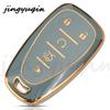 Jyq Tpu Auto Remote Car Key Case For Chevrolet Chevy Camaro Cruze Malibu Equinox Onix Spark Equinox Sonic Volt Protect Shell