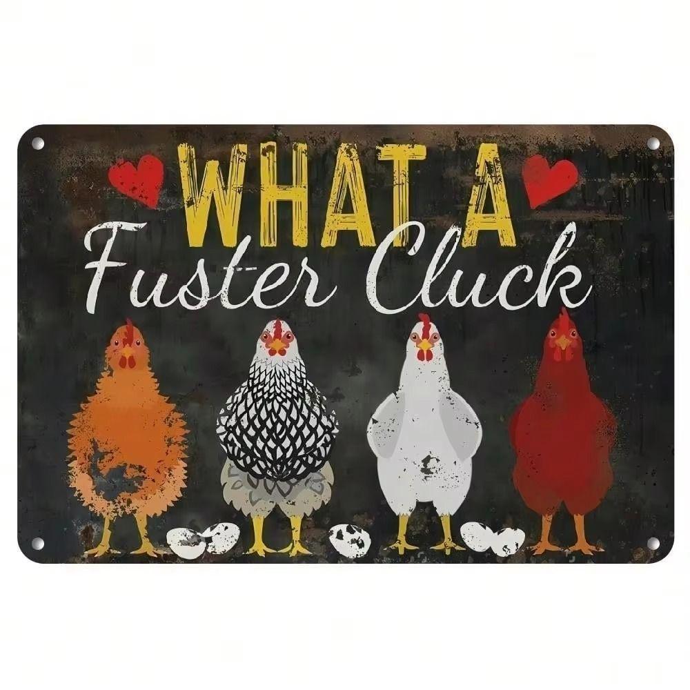 Tin Sign Retro Easter Rabbit Floral Wall Art Home Holiday Decor Metal Poster