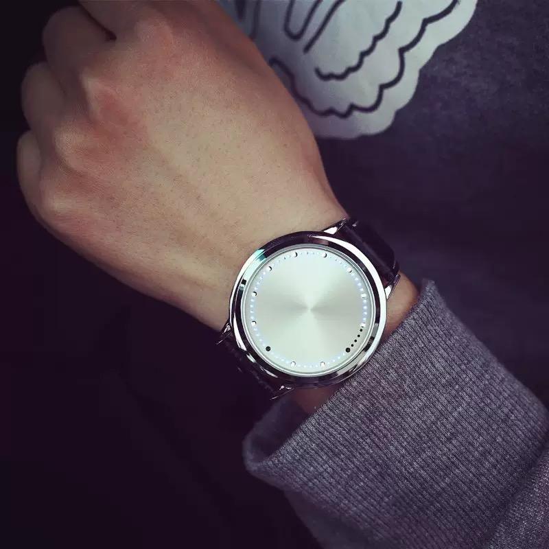 Unique Personality Digital Watch Men Fashion LED Watches